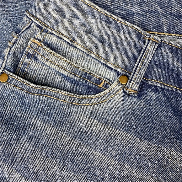 D.JEANS Denim High Waist Mom Bermuda Shorts Size 10 - Picture 8 of 15